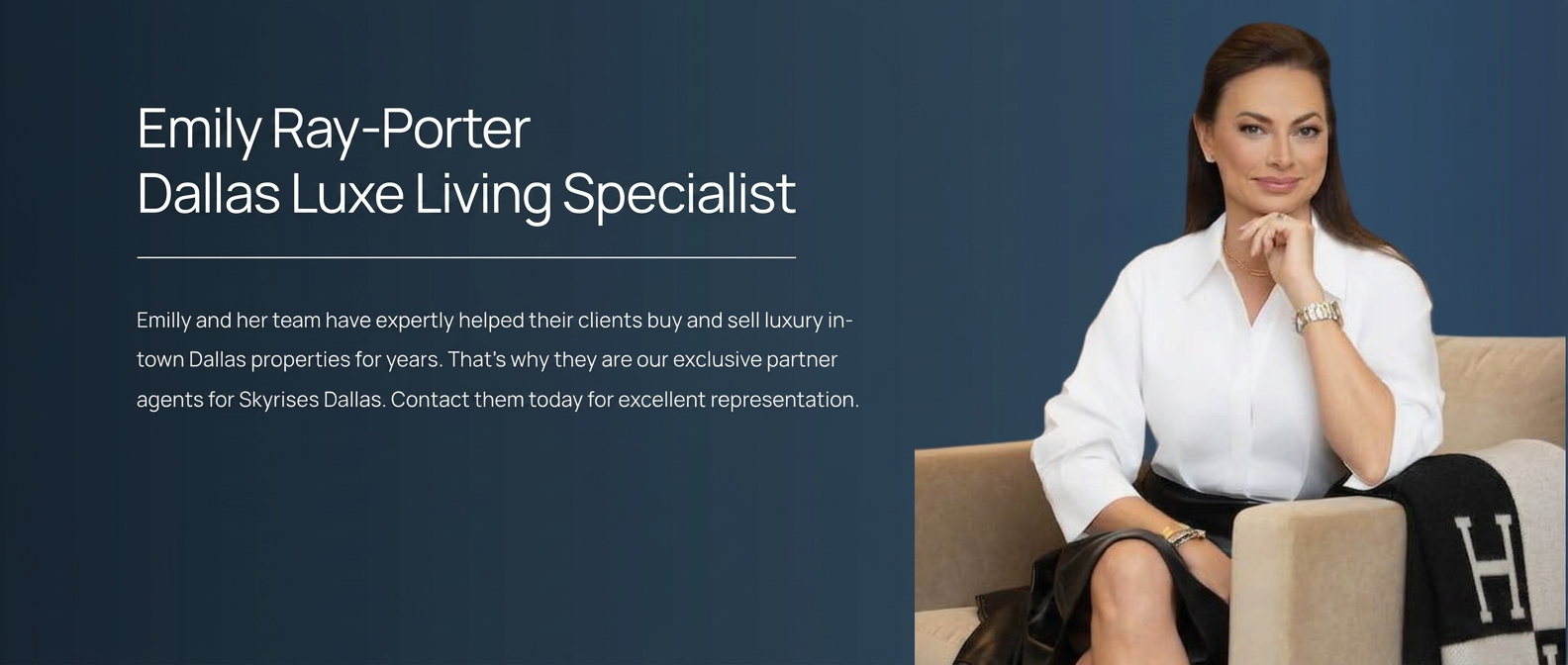 Emily Ray-Porter, Dallas Luxe Living Specialist